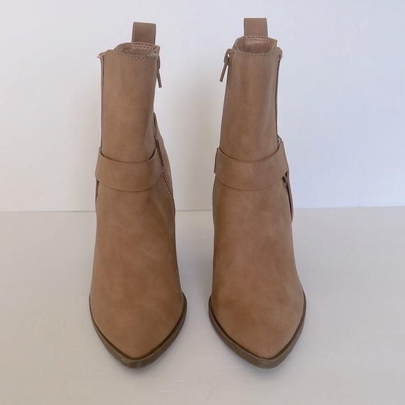 DV Dolce Vita Women’s Nilano Light Brown Western Inspired Ankle Boots Size 5 New - Picture 3 of 8